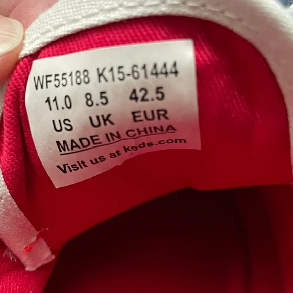 Keds x Kate Spade Triple Kick Rose Garden Canvas Sneakers Size 11 (Euro 42) - Picture 8 of 9